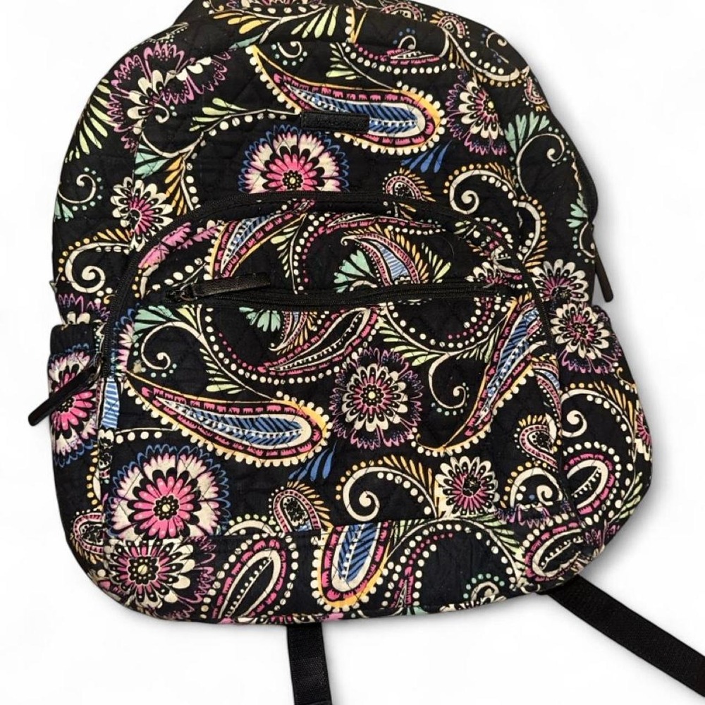 Vera Bradley Lighten Up Essential Backpack in the Bandana Swirl pattern